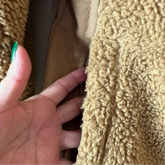 PENDLETON Brooke Chimayo Sherpa
Jacket Tan Brown Teddy Fuzzy - Picture 6 of 13